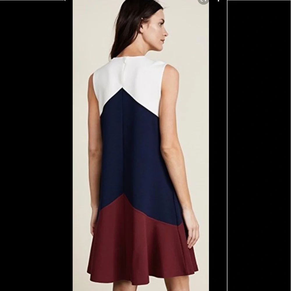 Tory Burch color block dress. New with tags. 348‎ retail